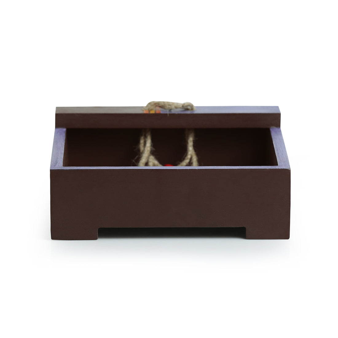 'Owl Motif' Tissue Holder In Pine Wood