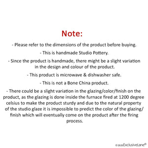 'Moroccan Floral' Handpainted Studio Pottery Tea Cups With Saucers In Ceramic (Set of 6, Microwave Safe)