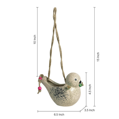 Decorative Garden & Balcony Ceramic Hanging Planter