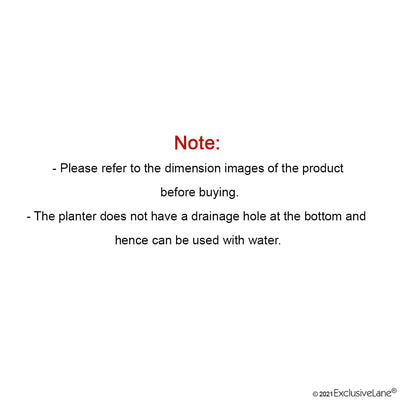 'Mughal Petals' Floral Magnetic Frigde Planter In Metal