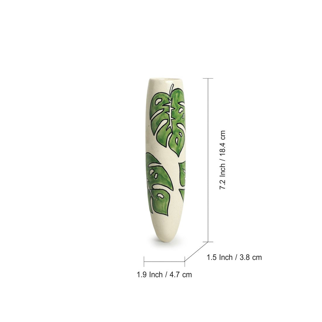 'Lush Life' Magnetic Fridge Planters In Ceramic (Set of 2)