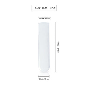 'Modern Glass Garden' Test Tube Wall Planter/Vase (9 Inch, Golden)