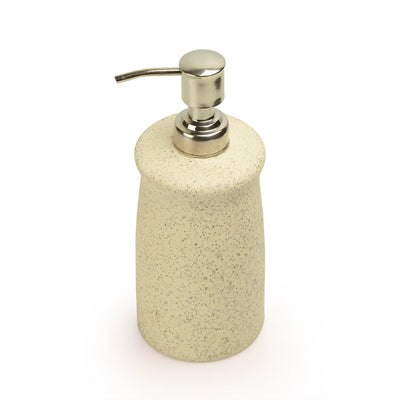 Elegant Ceramic Bathroom Accessory Set Of 3 In Off White