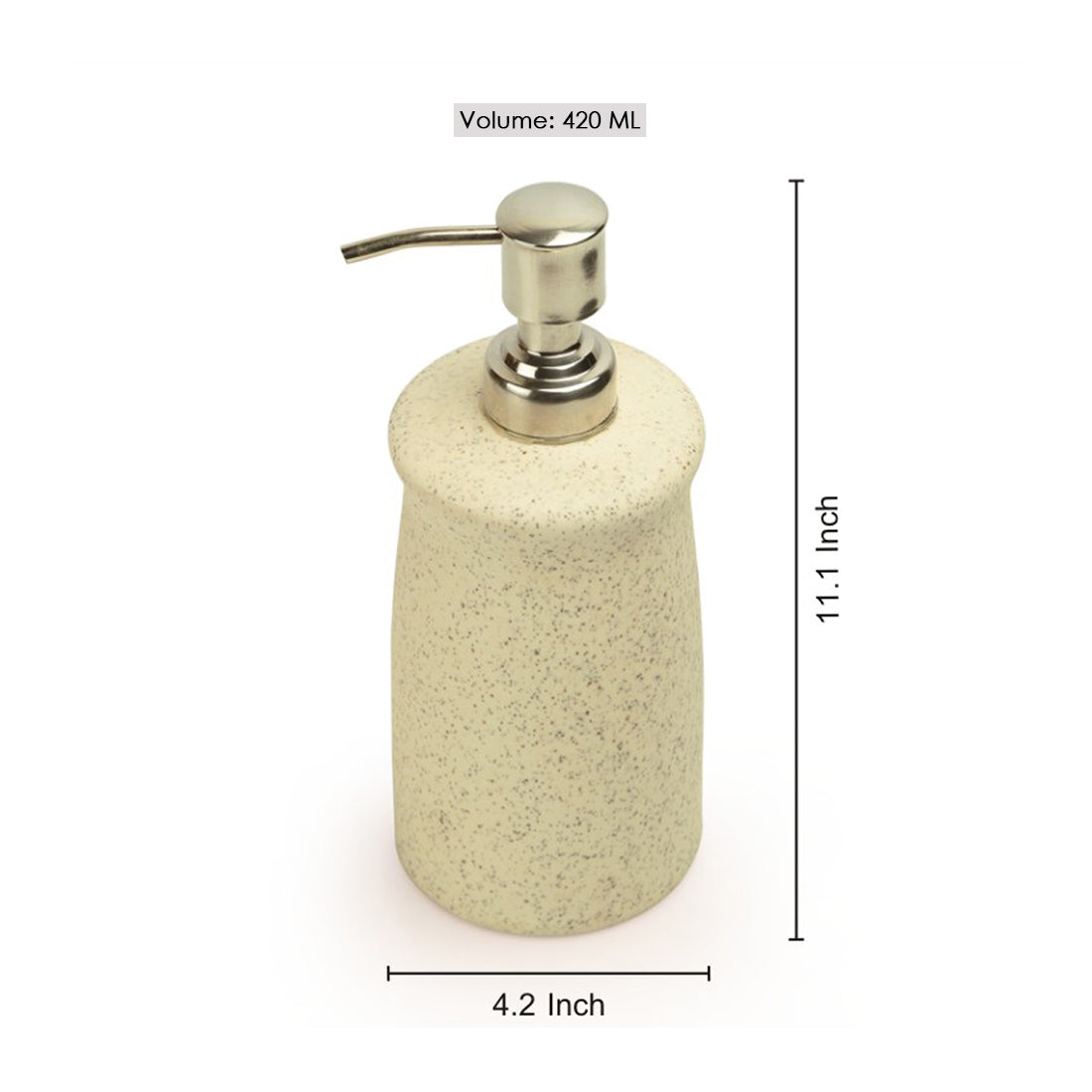 Elegant Ceramic Bathroom Accessory Set Of 3 In Off White