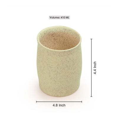Elegant Ceramic Bathroom Accessory Set Of 3 In Off White