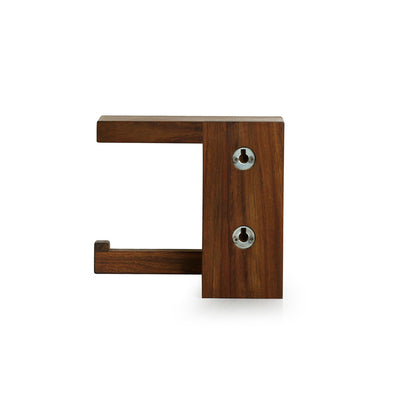 'Owl Block' Hand Carved Sheesham Wood Decorative Tissue Roll Dispenser