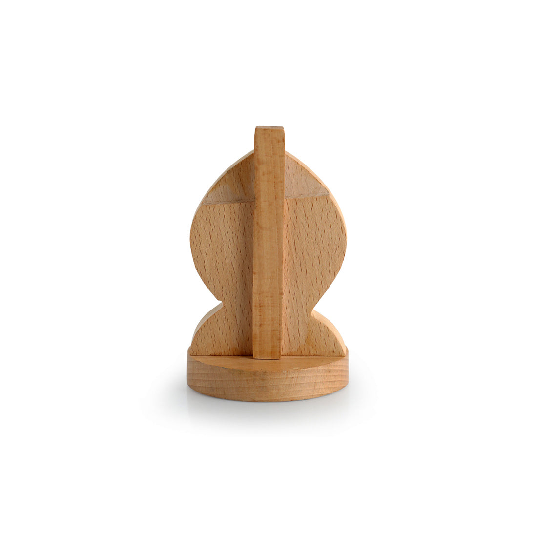 'The Nocturnal Owl' handcrafted Spectacle Holder & Showpiece In Sheesham and Beach Wood