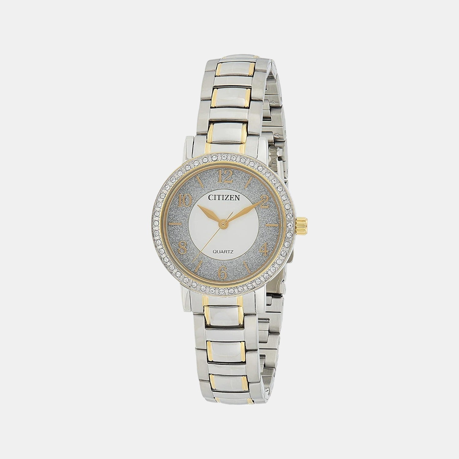 Citizen X Women Quartz Silver Dial Analog Stainless Steel Watch EL3044-54A