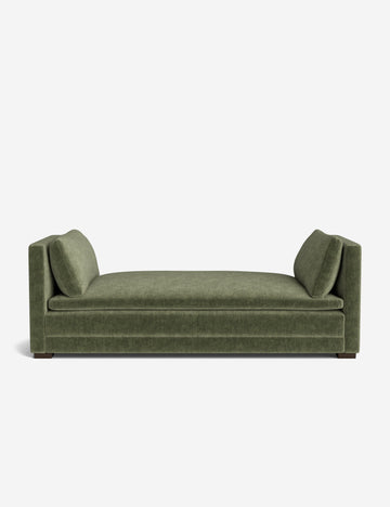 Moss Performance Striated Velvet