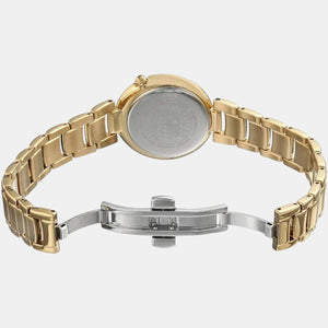 Citizen L Women Eco-Drive White Dial Analog Stainless Steel Watch EM0334-54D