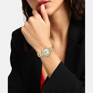 Citizen L Women Eco-Drive White Dial Analog Stainless Steel Watch EM0334-54D