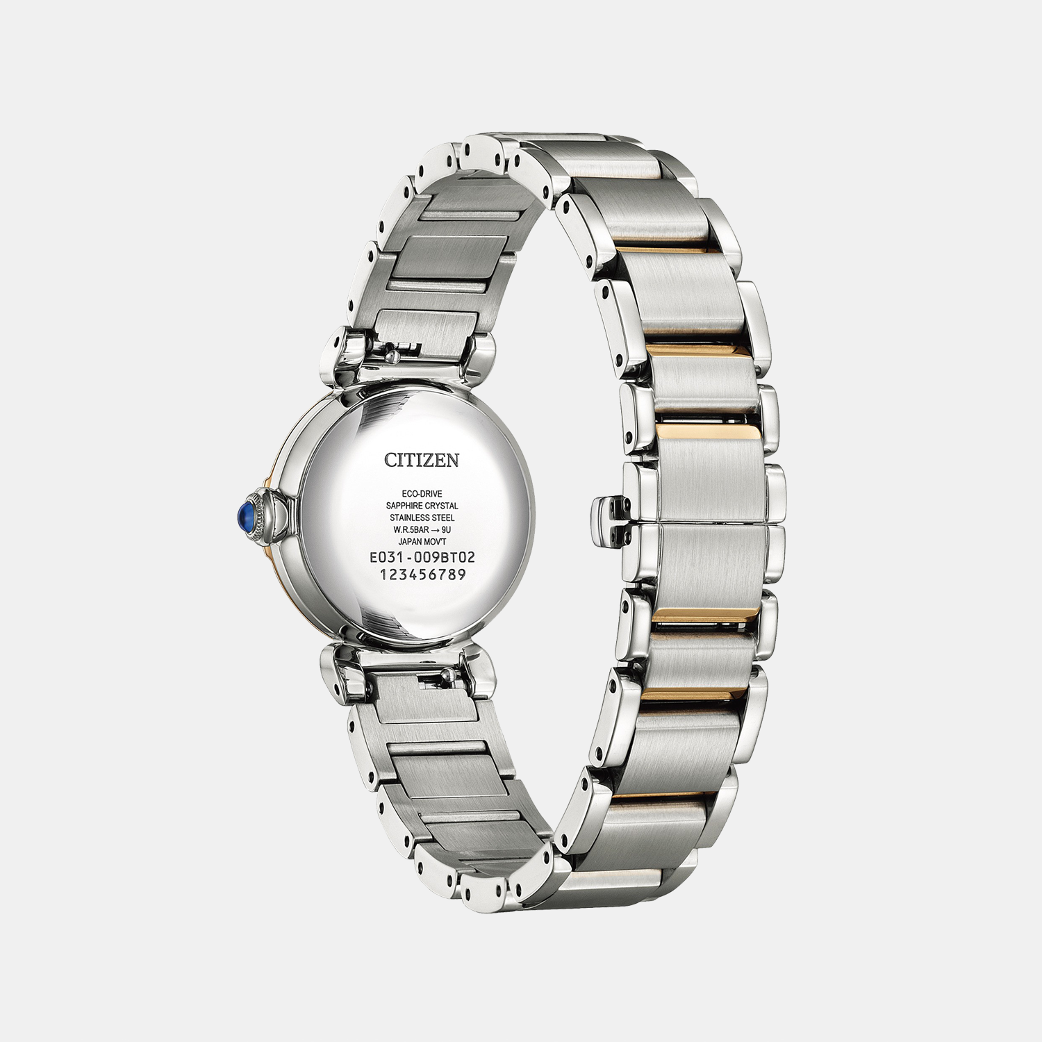 Eco-Drive Women Eco-Drive Mother Of Pearl Dial Analog Stainless Steel Watch EM1136-87D