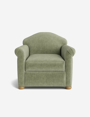 Sage Performance Striated Velvet