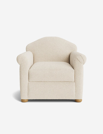 Ivory Modern Boucle