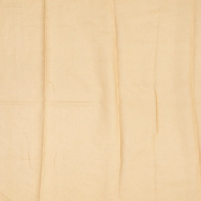 Light Peach Supernet Saree With Embroidered Diamond Motifs-Light Peach