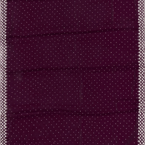 Magenta Woven Viscose Saree With Embroidered Floral Motifs Border-Magenta