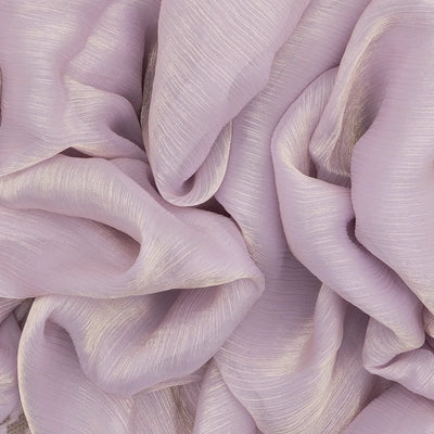 Lavender Blended Tissue Saree With Embroidered Motifs-Lavander