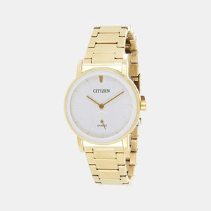 Citizen X Women Quartz White Dial Analog Stainless Steel Watch EQ9062-58A