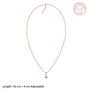 Rose Gold Classic Zircon Set