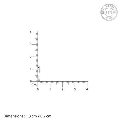 Silver Cinderella Shoes Kids Hoop Earrings (4-12 yrs)