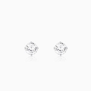 Zircon Stoned Silver Studs