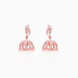 Rose Gold Shamli Jhumki Earrings