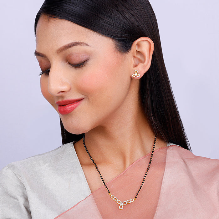 Golden Trifecta Love Mangalsutra Set