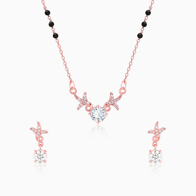 Rose Gold Dear Love Mangalsutra Set