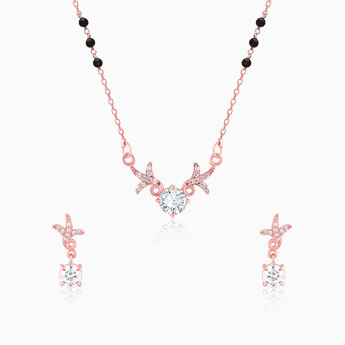 Rose Gold Dear Love Mangalsutra Set
