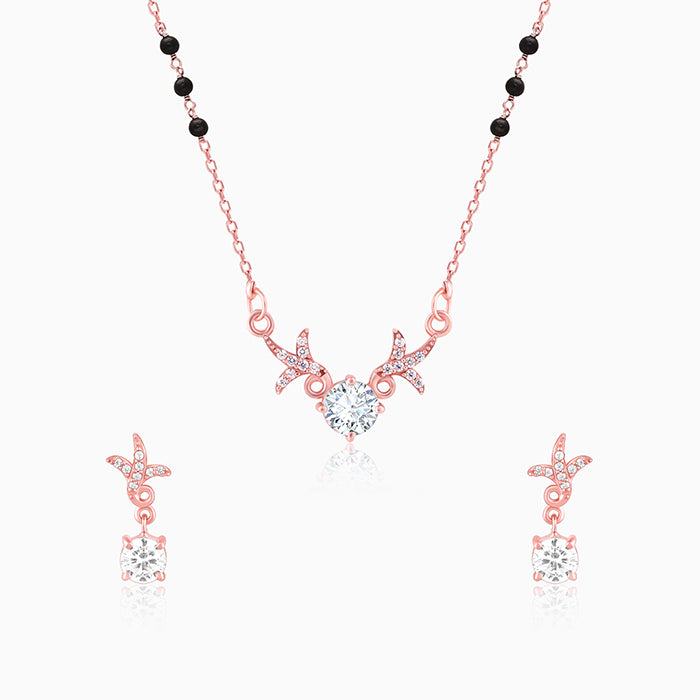 Rose Gold Dear Love Mangalsutra Set