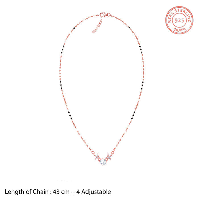 Rose Gold Dear Love Mangalsutra Set