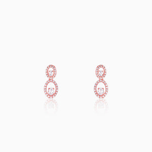 Rose Gold Eternal Love Earrings
