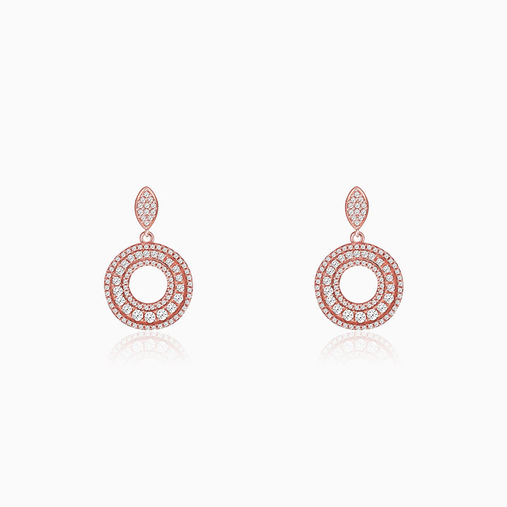 Anushka Sharma Rose Gold Classic Earrings