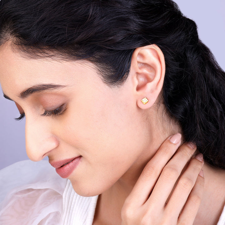 Golden Glam Hoop Earrings