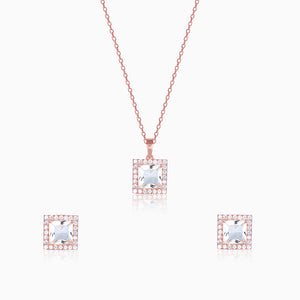 Rose Gold Snow White Set