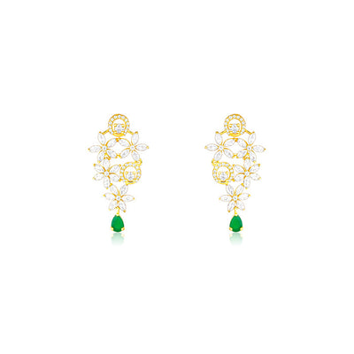 Golden Sweet Jasmine Earrings