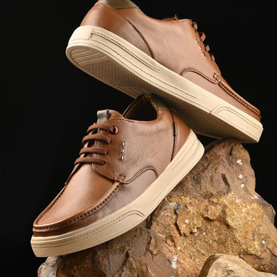 Moonwalk Lace-Up Sneakers by Aspeerio