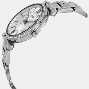 Carlie Women Quartz Silver Dial Analog Stainless Steel Watch ES4341