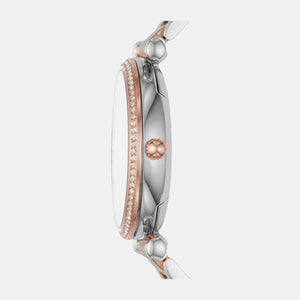 Carlie Women Quartz Silver Dial Analog Stainless Steel Watch ES4342