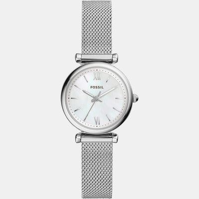 Carlie Women Quartz White Dial Analog Stainless Steel Watch ES4432