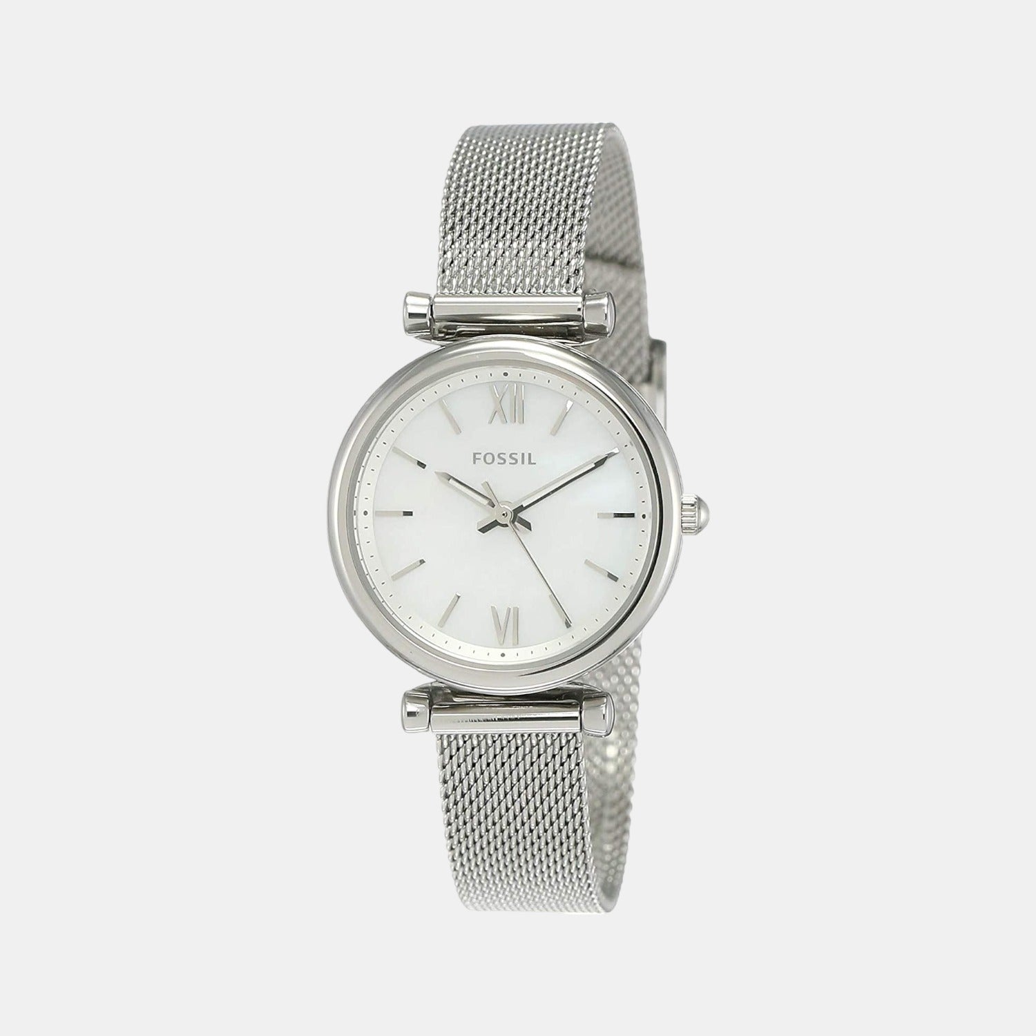 Carlie Women Quartz White Dial Analog Stainless Steel Watch ES4432