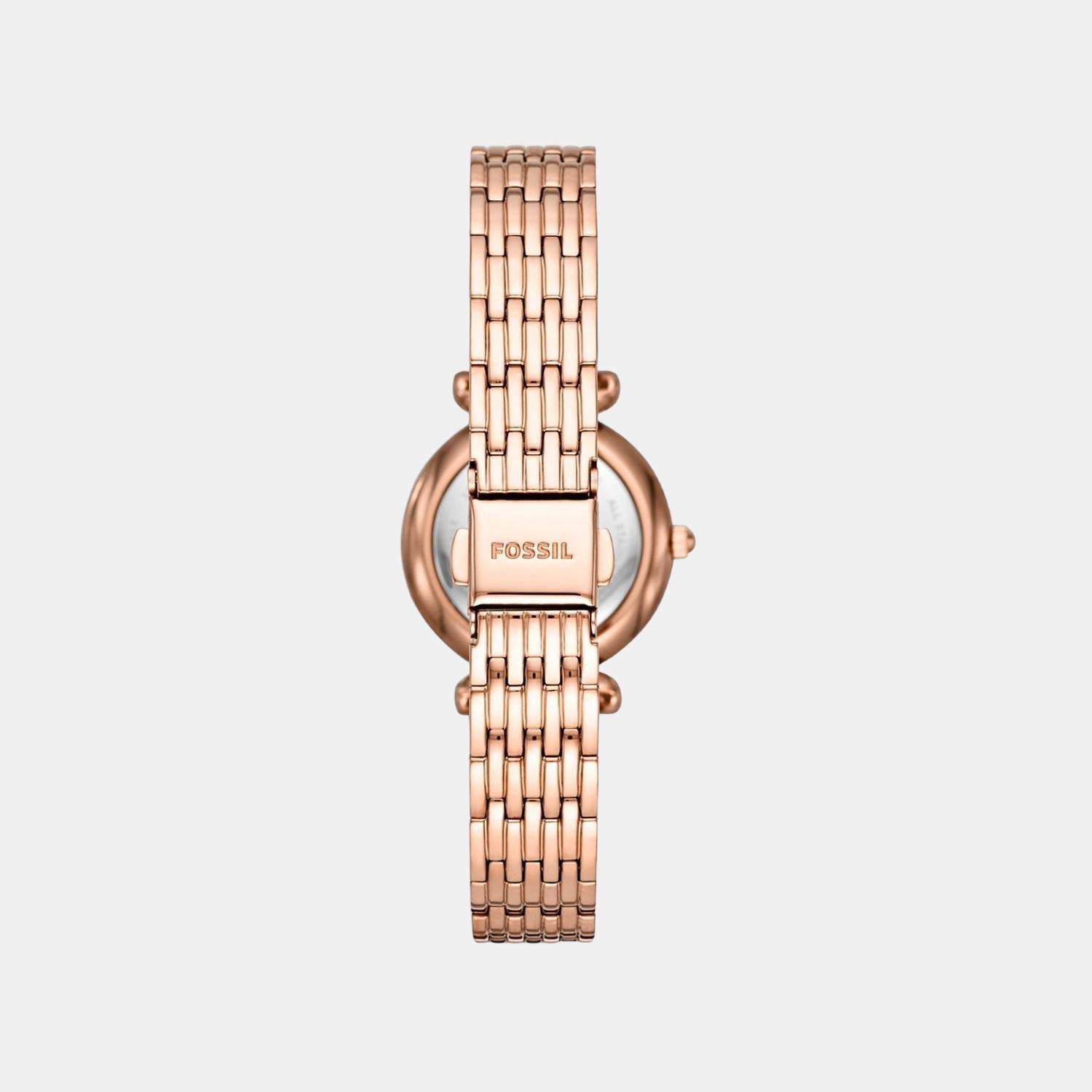 Carlie Mini Women Quartz White Dial Analog Stainless Steel Watch ES4648
