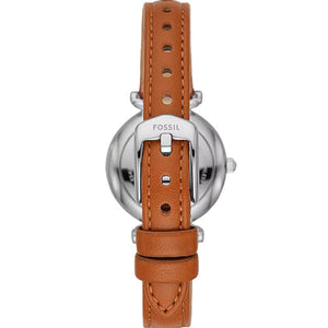 Fossil Carlie Mini Blue Mother-Of-Pearl Dial Women 28mm ES4701