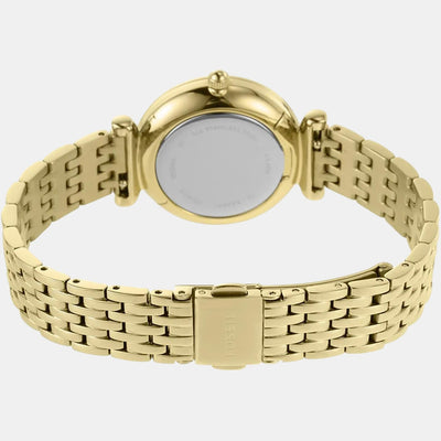 Carlie Women Quartz White Dial Analog Stainless Steel Watch ES4735