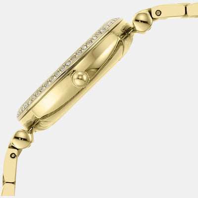Carlie Women Quartz White Dial Analog Stainless Steel Watch ES4735