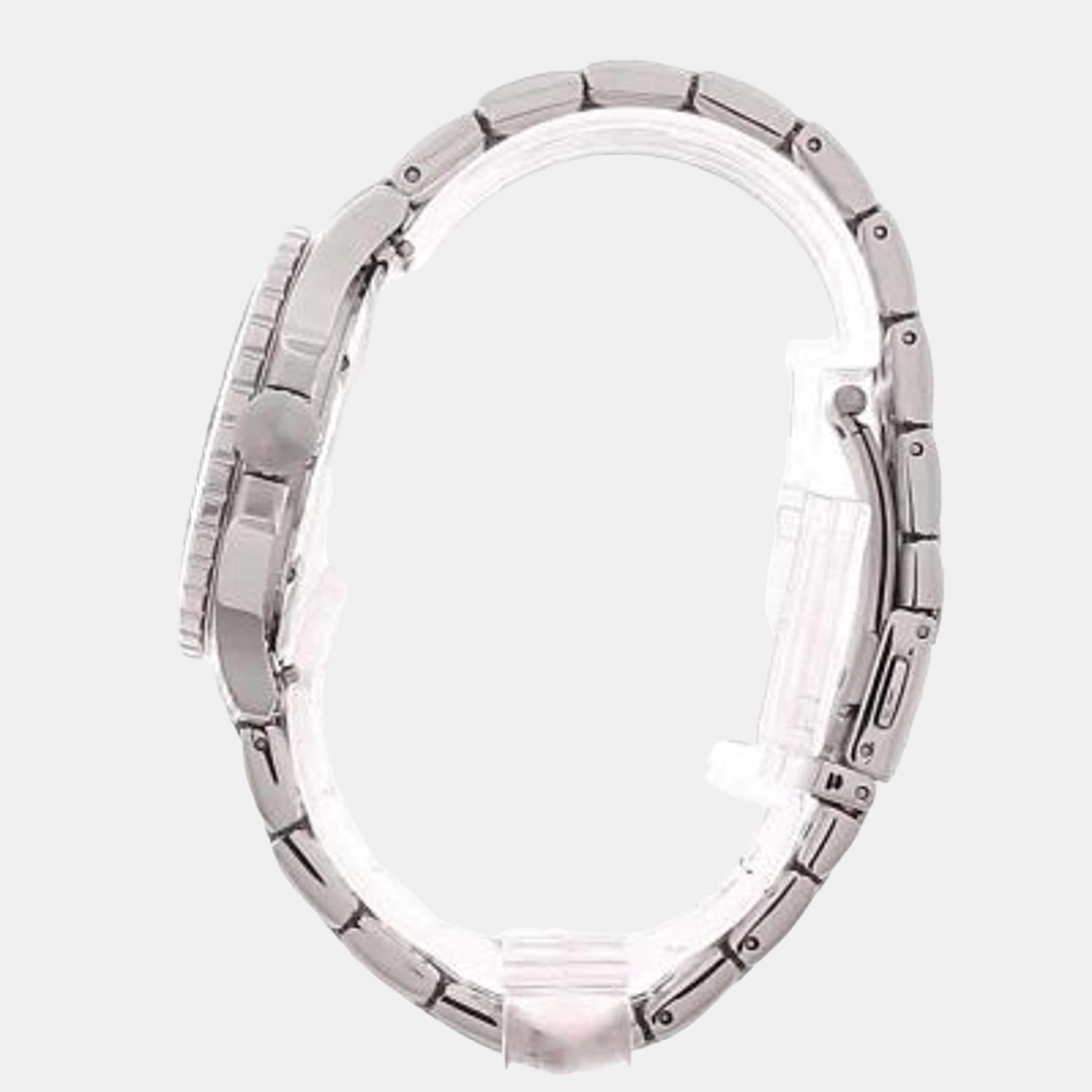 Fb-01 Women Quartz Grey Dial Analog Stainless Steel Watch ES4741