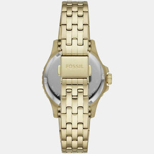 Fb-01 Women Quartz Green Dial Analog Stainless Steel Watch ES4746