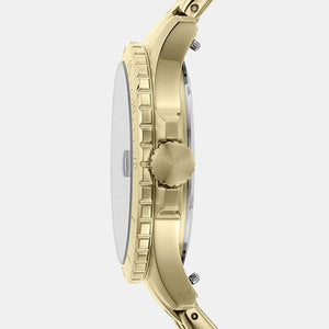 Fb-01 Women Quartz Green Dial Analog Stainless Steel Watch ES4746
