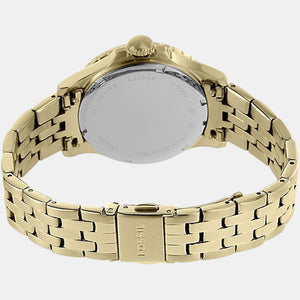 Fb-01 Women Quartz Green Dial Analog Stainless Steel Watch ES4746