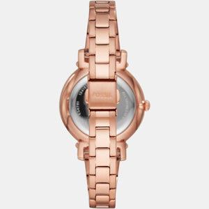 Daisy 3 Hand Women Quartz Silver Dial Analog Stainless Steel Watch ES4791